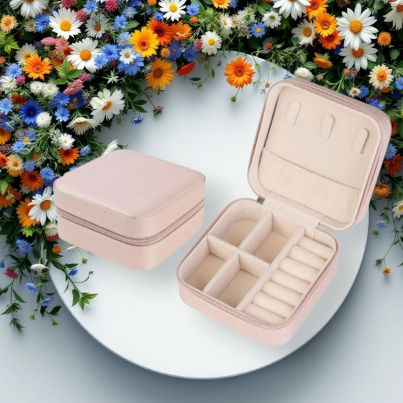 Handbags - Pink Mini Travel Jewelry Case - NWT